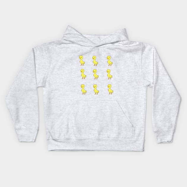 Chicks Kids Hoodie by psychoprints